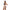  La foto mostra una bellissima giovane donna che indossa il body  Contenitivo Modellantein un ambiente bianco, mettendo in mostra le sue forme e la biancheria intima nera abbinata.